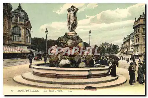 Cartes postales Montpellier Les Trois Graces