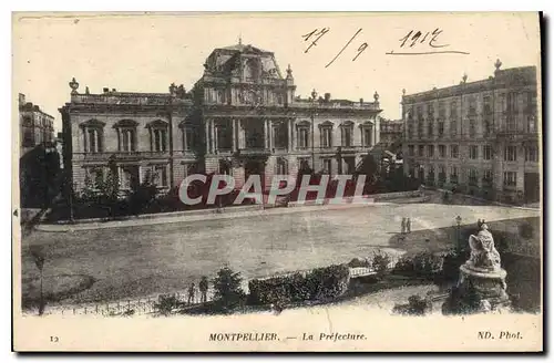 Cartes postales Montpellier La Prefecture