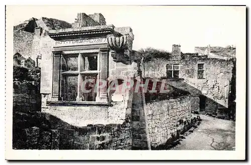 Cartes postales Les Baux Restes d'un temple protestant