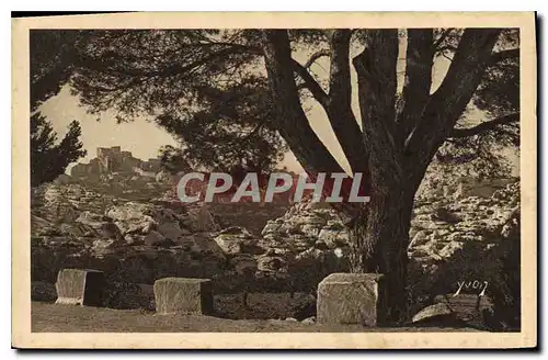 Cartes postales La Douce France Paysages et Pierres de Provence Vue d'ensemble des Baux