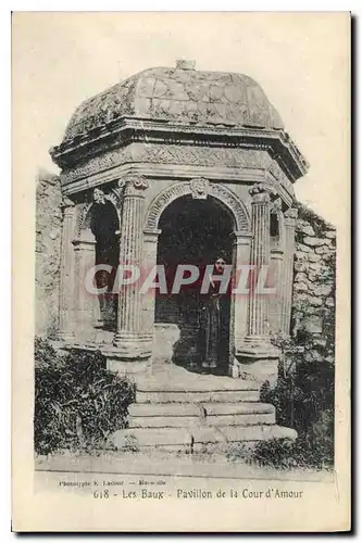 Cartes postales Les Baux Pavillon de la Cour d'Amour