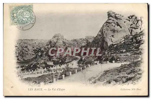 Cartes postales Les Baux Le Val d'Enfer