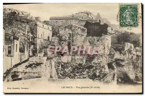 Cartes postales Les Baux Vue generale X siecle