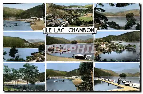 Ansichtskarte AK Le Lac Chambon de gauche a droite