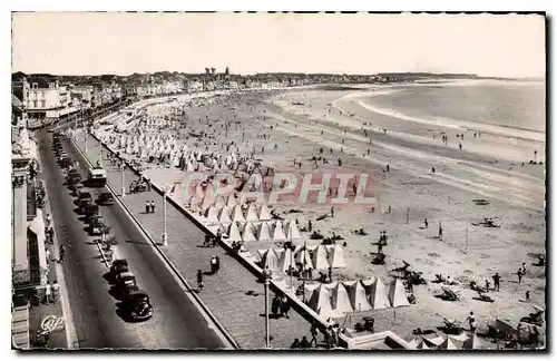 Cartes postales Les Sables D'Olonne Vue generale du Remblai vers les Pins