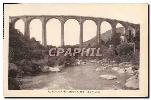 Cartes postales Gorges du Loup AM Le Visduc