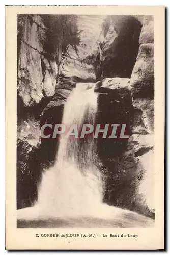 Cartes postales Gorges du Loup AM Le Saut du Loup