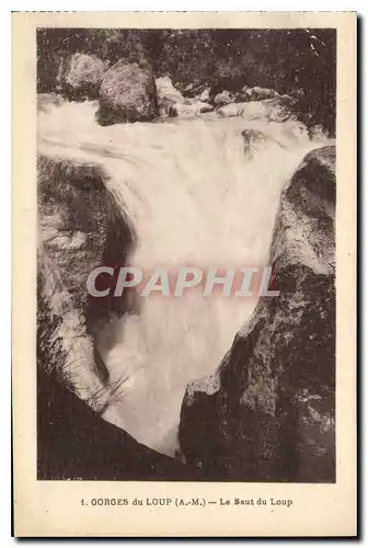 Cartes postales Gorges du Loup AM Le Saut du Loup