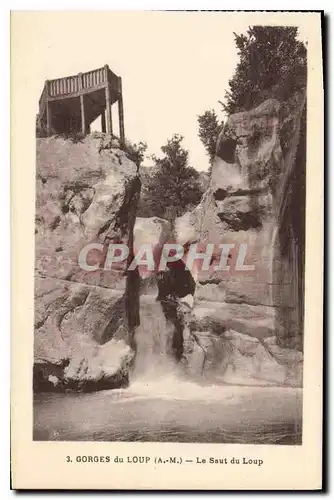 Cartes postales Gorges du Loup AM Le Saut du Loup