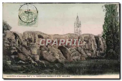 Cartes postales Saintes Charente Inf Anciennes Arenes I et II siecles
