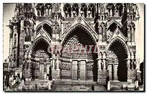 Cartes postales Amiens Somme Details des Portails de facade
