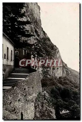 Cartes postales La Sainte Baume Var Arrivee a la Grotte