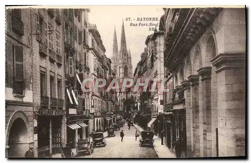 Cartes postales Bayonne Rue Fort Neuf