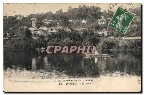 Ansichtskarte AK Les Beaux Sites de la Marne Champigny Les Coteaux