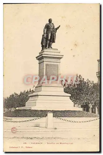 Cartes postales Valence Statue de Montalivat