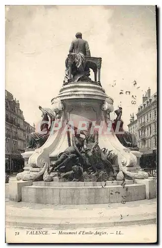 Cartes postales Valence Monument d'Emile Angier