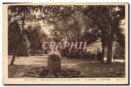 Cartes postales Toulouse Une pelouse du Jardin des Plantes Le Retour de Seysse