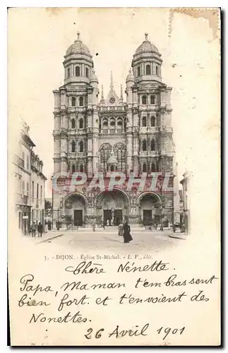 Cartes postales Dijon Eglise St Michel