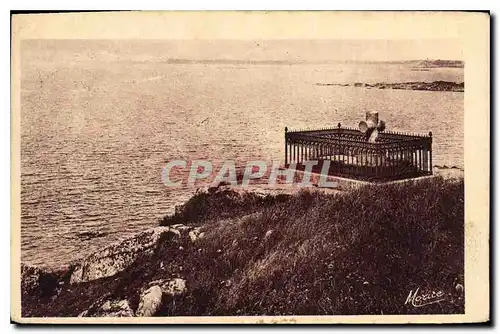 Ansichtskarte AK Cote d'Emeraude St Malo Le Tombeau de Chateaubriant