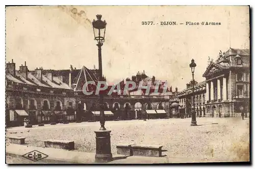 Cartes postales Dijon Place d'Armes