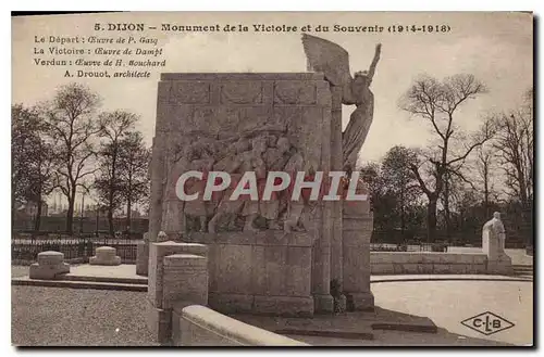 Ansichtskarte AK Dijon Monument de la Victoire et du Souvenir 1914 1918