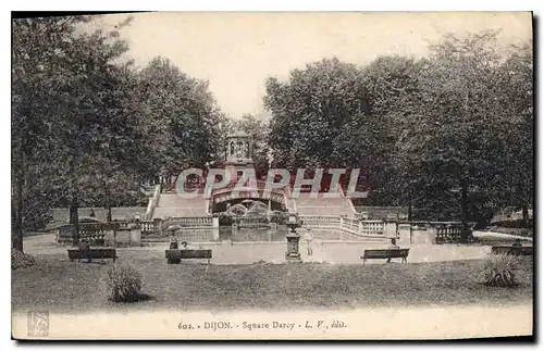 Cartes postales Dijon Square Darcy