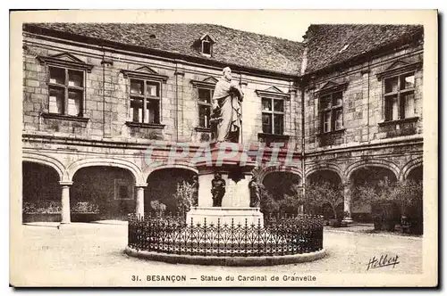 Cartes postales Besancon Statue du Carnival de Granvelle