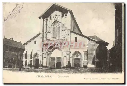 Cartes postales Chambery Cathedrale