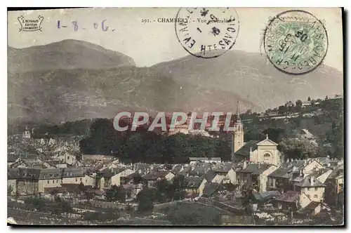 Cartes postales Chambery Vue generale