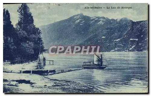 Cartes postales Aix les Bains Le Lac de Bourget