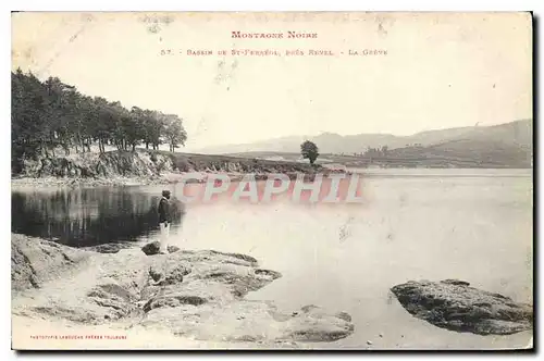 Cartes postales Montagne Noire Bassin de St Ferreol Pres Revel La Greve