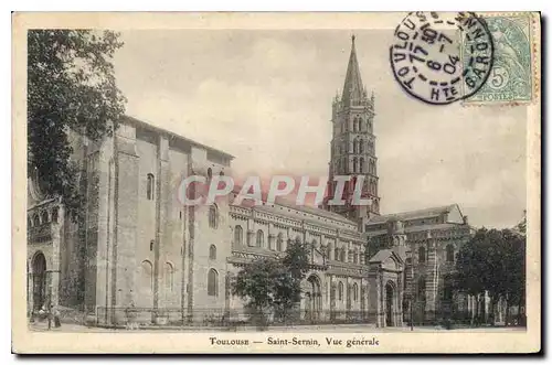 Ansichtskarte AK Toulouse Saint Sernin Vue generale