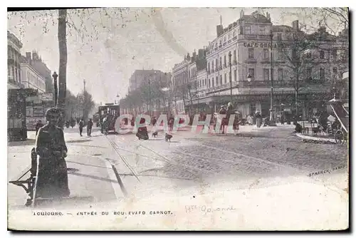 Ansichtskarte AK Toulouse Entree du Boulevard Carnot