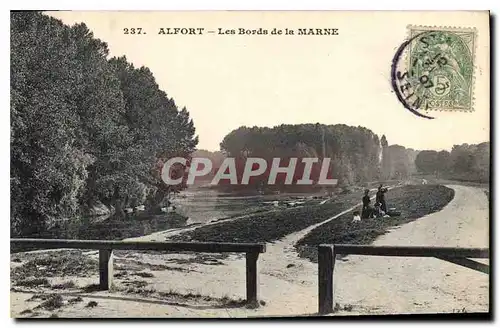 Ansichtskarte AK Alfort Les Bords de la Marne