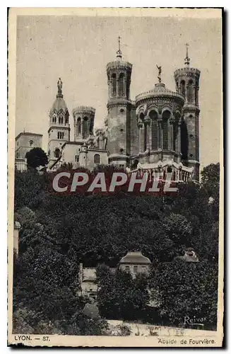 Cartes postales Lyon Abside de Fourviere