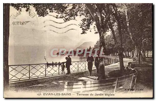 Cartes postales Evian les Bains Terrasse du Jardin anglais