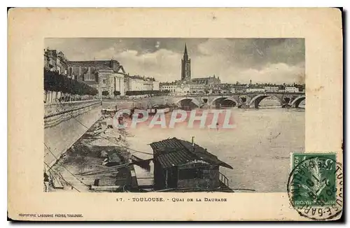 Cartes postales Toulouse Quai de la Daurade