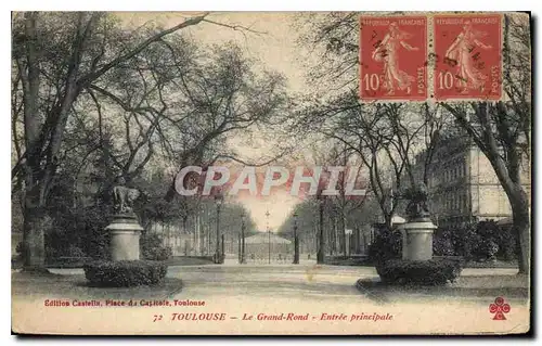 Cartes postales Toulouse Le Grand Rond Entree principale
