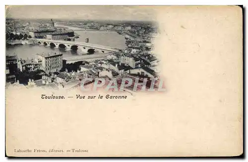 Cartes postales Toulouse Vue sur la Garonne