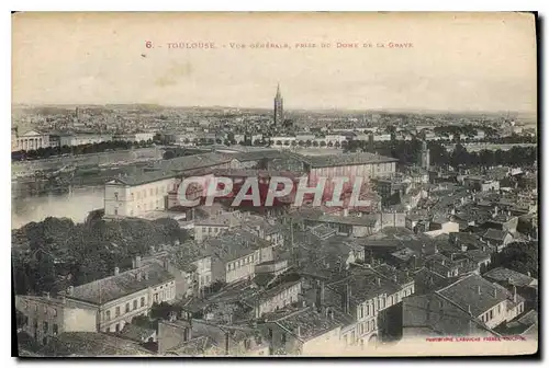 Ansichtskarte AK Toulouse Vue generale prise du Dome de la Grave