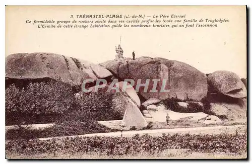Cartes postales Tregastel Plage Le Pere Eterne