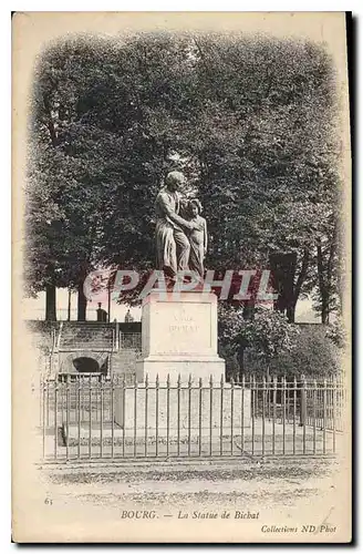 Cartes postales Bourg La Statue de Bichat