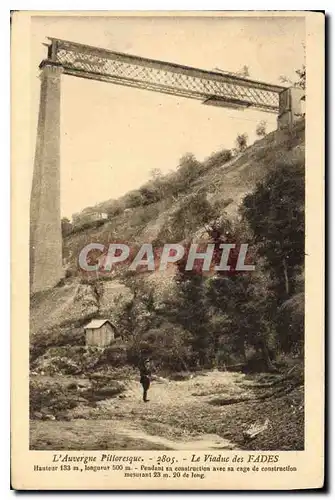 Ansichtskarte AK L'Auvergne Pittoresque Le Viaduc des Fades