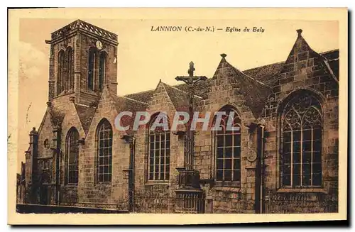 Ansichtskarte AK Lannion Eglise de Baly