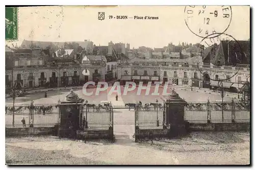 Cartes postales Dijon Place d'Armes