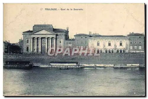 Ansichtskarte AK Toulouse Quai de la Daurade