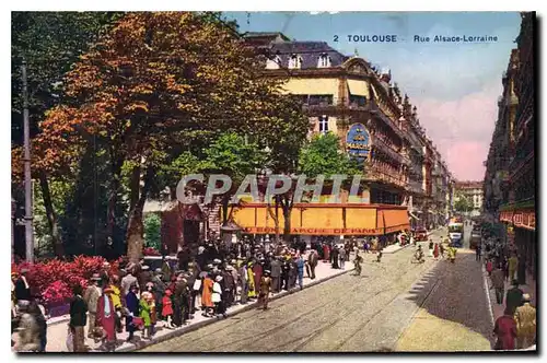 Cartes postales Toulouse Rue Alsace Lorraine