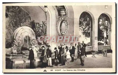 Cartes postales Vichy La Source des Celestins