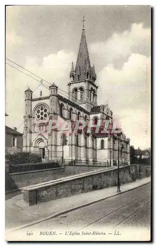 Cartes postales Rouen L'Eglise Saint Hilaire