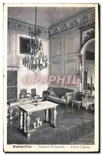 Cartes postales Versailles Grand Trianon Petit Salon